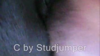 Guy with hairy dick roughly pounding a female horse's cunt
