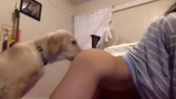 Lively rump woman effortlessly tempting a super hot companion